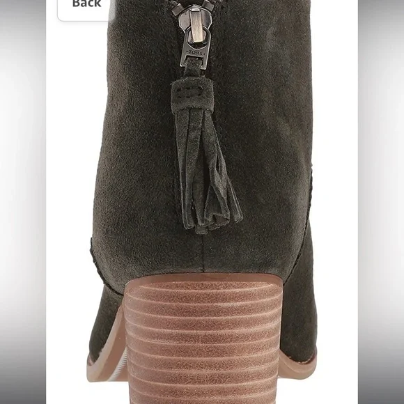 Tom’s Suede Boots in Forest | XS | - Picture 4 of 4